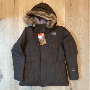 The North FaceGreenland Hooded Down Parka - Girls', Graphite Heather